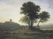 Landscape with Jacob and Laban (mk17) Claude Lorrain